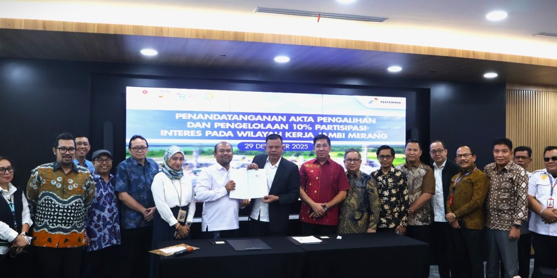 PHE Jambi Alihkan PI 10% WK Jambi Merang kepada PT Sumsel Energi Merang