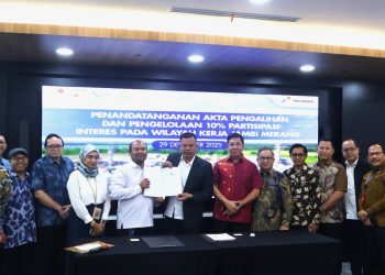 PHE Jambi Alihkan PI 10% WK Jambi Merang kepada PT Sumsel Energi Merang