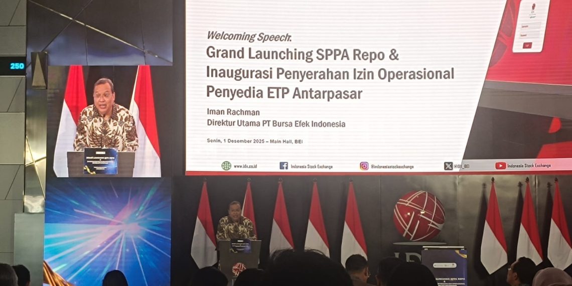 Grand Launching SPPA Repo dan Penyedia ETP Antarpasar, Ini Komiten BEI Pendalaman Pasar Keuangan
