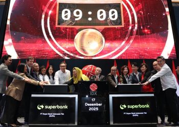 Perdagangan Perdana, Saham SUPA Langsung Terkerek 24,41%