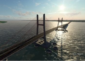 Hutama Karya Perkuat Konektivitas Pulau Kalimantan – Pulau Laut