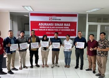 Dalam 2 Hari Kerja, Asuransi Sinar Mas Bayarkan Klaim Kendaraan Terdampak Banjir Sumatera Utara sebesar Rp1,07 Miliar