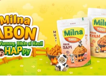 Lawan GTM Tanpa Drama, Milna Floss Tawarkan Olahan Rumahan Rendah Gula dan Garam untuk Si Kecil