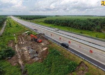 Kementerian PU Pastikan Ruas Jalan Lintas Timur Sumatera Dapat Dilalui