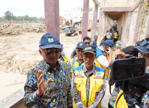 Kementerian PU Percepat Penanganan Jalan Terdampak Bencana di Aceh Tamiang
