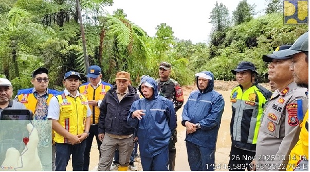 Kementerian PU Pastikan Jalur Utama Langkat-Aceh Tamiang Bisa Jadi Akses Distribusi Bantuan