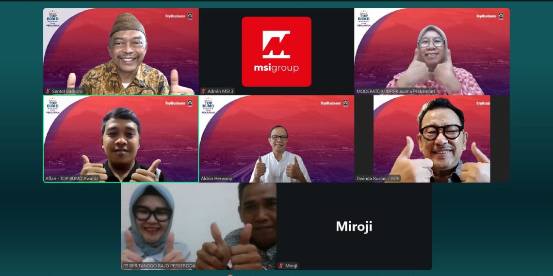 Lewat Inovasi Berkelanjutan, BPR Tanggo Rajo Perkuat Peran BUMD Dorong Ekonomi Daerah
