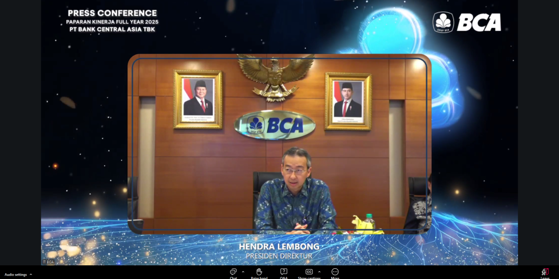 BCA Bidik Pertumbuhan Kredit 8–10 Persen di 2026