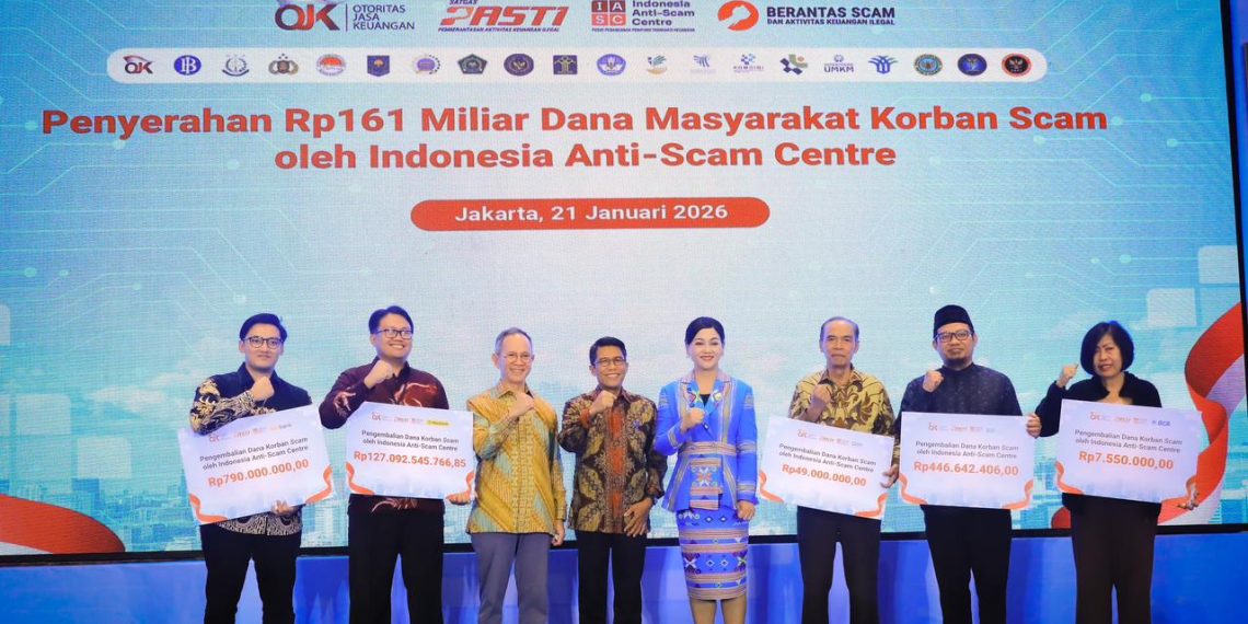 IASC di Bawah OJK Selamatkan Rp161 Miliar Dana Korban Scam
