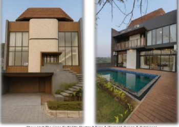 GOLF Resmikan Pengembangan The Links Golf Villa dan Topping Off Commercial Building