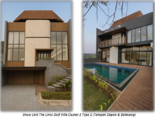 GOLF Resmikan Pengembangan The Links Golf Villa dan Topping Off Commercial Building