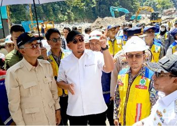 Menteri Pekerjaan Umum Tinjau Proyek Penanganan Akses Lembah Anai dan Malalak