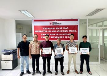 Asuransi Sinar Mas Bayar Klaim Kendaraan Terdampak Banjir Sumatera Utara dan Aceh sebesar Rp606 juta
