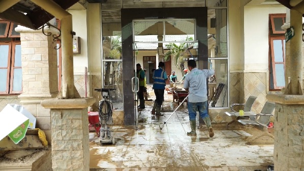 Pembersihan Layanan Kesehatan dan RSUD Pascabencana di Sumatera Terus Berjalan, Dua Puskesmas Relokasi Disiapkan di Aceh