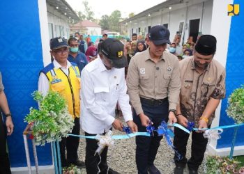 Diresmikan, Hunian Pertama Kementerian PU di Aceh Tamiang