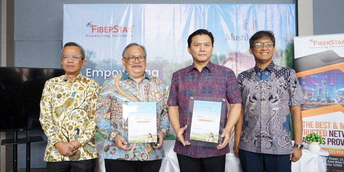 FiberStar dan CBN Pasok Fiber Optik di Kawasan Mustikaland