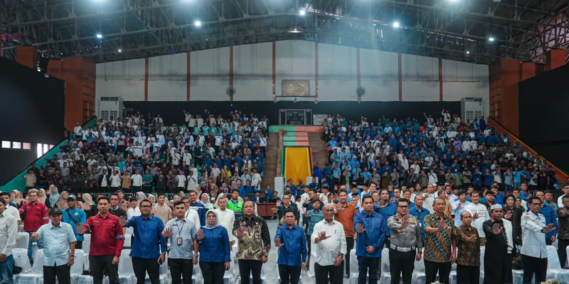 Gebrakan Transjakarta Perkuat Budaya Keselamatan, Gelar Apel Pramudi dan Luncurkan Hotline Khusus