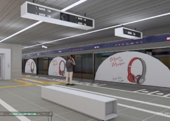 Hutama Karya Bangun Stasiun Bawah Tanah Glodok-Kota MRT Jakarta