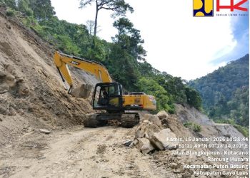 Penanganan Jalan Provinsi Menuju Pining Gayo Lues Dilakukan Bertahap