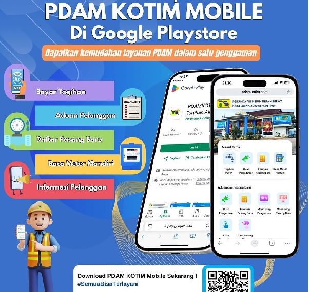 Perumdam Tirta Mentaya Genjot Portofolio Bisnis Lewat Digitalisasi