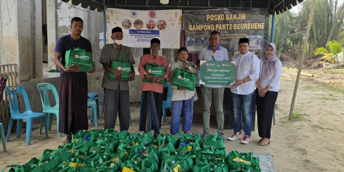 Sambut Lebaran 2026, Sinar Mas Asuransi Syariah Salurkan Bantuan Paket Idul Fitri