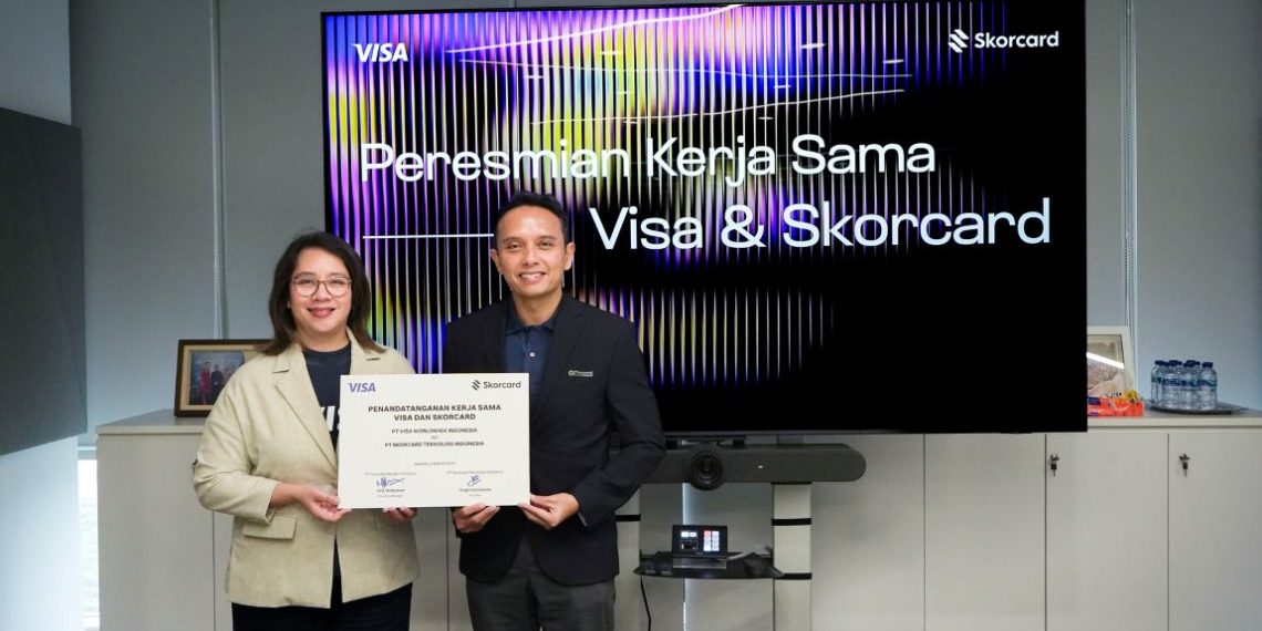 Perluas Akses Kartu Kredit Digital di Indonesia, Visa Gandeng Skorcard