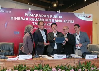 Tumbuh 20,65%, Bank Jatim Bukukan Laba Bersih hingga Rp1,54 Triliun