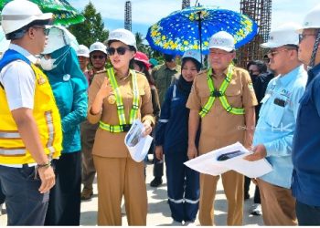 Gubernur Maluku Utara Tinjau Progres Sekolah Rakyat yang dibangun Hutama Karya