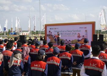 Hutama Karya Gelar Apel Siaga Mudik Lebaran 2026