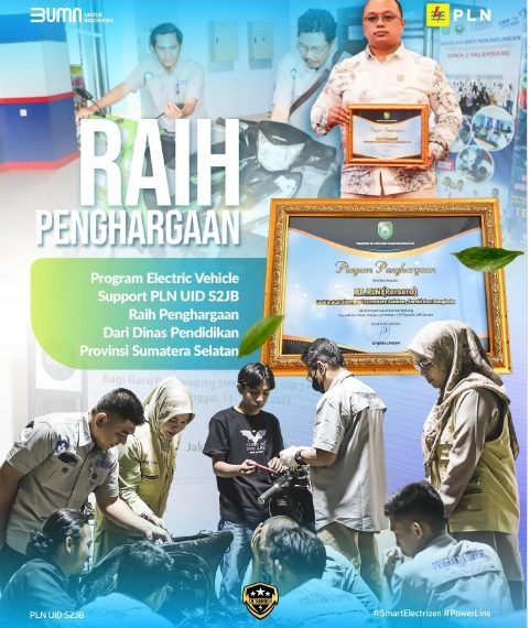 PLN UID S2JB Kembangkan Ekosistem Kendaraan Listrik Berbasis Pendidikan Vokasi di Palembang
