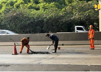 Pemerintah Percepat Penanganan Perkerasan Ruas Tol Jakarta–Tangerang, Jaga Keselamatan Pengguna Jalan Selama Mudik Lebaran 2026