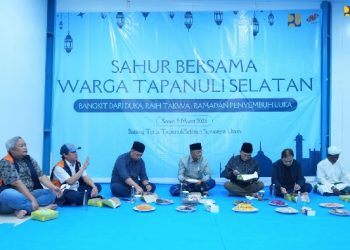 Menteri Dody Sahur Bersama Warga di Rumah Hunian Tapanuli Selatan, Pastikan Fasilitas Hunian Siap Sebelum Lebaran