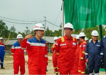 Peningkatan Produksi, Kepala SKK Migas Resmikan FT Injeksi Chemical di Lapangan Meruap