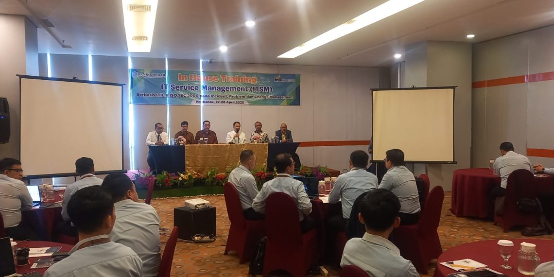 Bank Kalbar dan MSI Institute Gelar Training IT Service Management Berbasis Standar Internasional