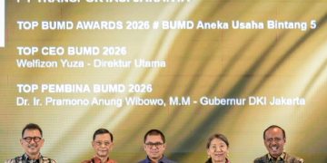 Transjakarta Borong Penghargaan Tertinggi di TOP BUMD Awards 2026