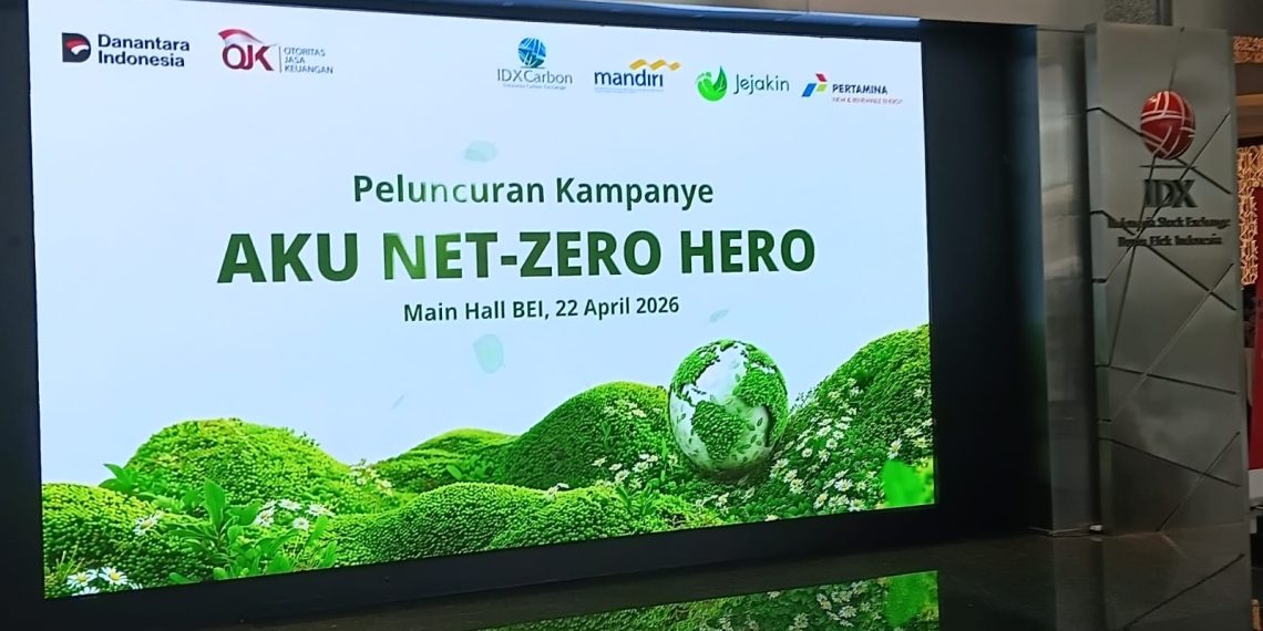 Perkuat Pasar Karbon Indonesia, BEI Luncurkan Kampanye “Aku Net-Zero Hero”