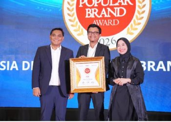 Hutama Karya Raih Indonesia Digital Popular Brand Award 2026 Kategori Kontraktor