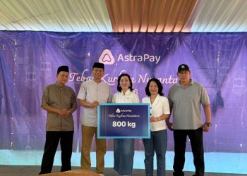 AstraPay Salurkan Sapi Kurban 800 Kg untuk Warga Cilandak di Iduladha 2026