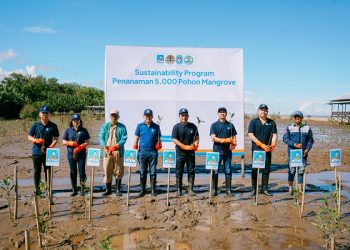 ACC Tanam Mangrove di Pontianak