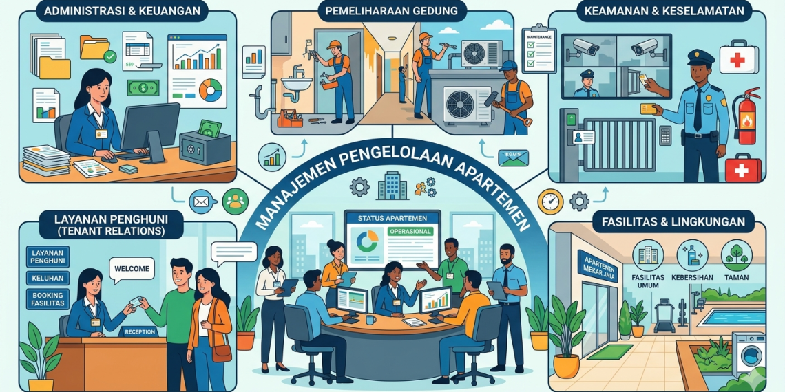 Hampir 100% Penghuni Apartemen Ini Puas ke Manajemen Pengelolaan