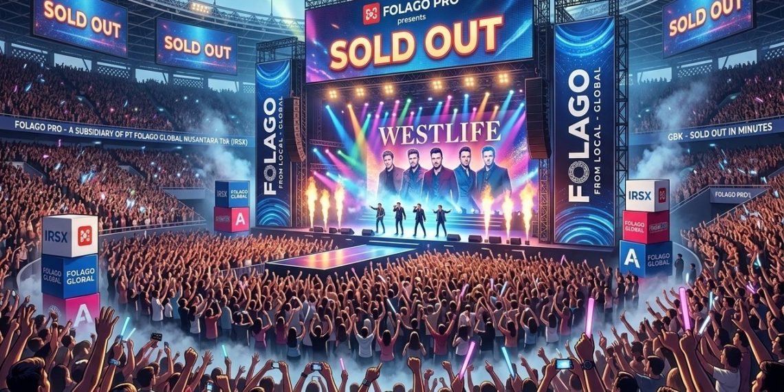 Konser Westlife di GBK Sold Out! IRSX Catat Sejarah Baru, Puluhan Ribu Tiket Ludes Kurang dari 12 Jam
