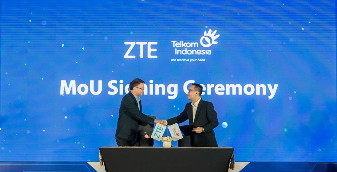 Perkuat Infrastruktur Digital, ZTE dan Telkom Jalin Kolaborasi