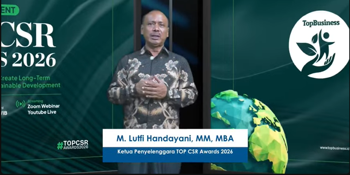 Webinar TOP CSR Awards 2026: CSR Berkualitas Mampu Tingkatkan Reputasi dan Nilai Perusahaan