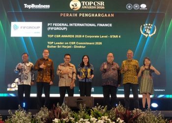 FIFGROUP Raih Penghargaan TOP CSR Awards 2026 atas Komitmen Berkelanjutan