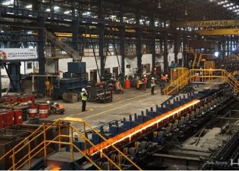 Hutama Karya melalui HK Bhirawa Jaga Keandalan Distribusi Baja Tulangan bagi Proyek Strategis Nasional