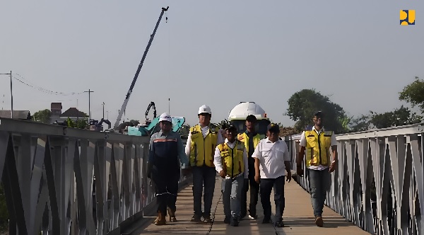 Jembatan Bailey Rampung, Percepatan Sekolah Rakyat Brebes Kian Optimal