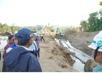 Menteri Dody Tinjau Pembangunan Sabo Dam Aek Tukka, Targetkan Rampung Oktober 2026