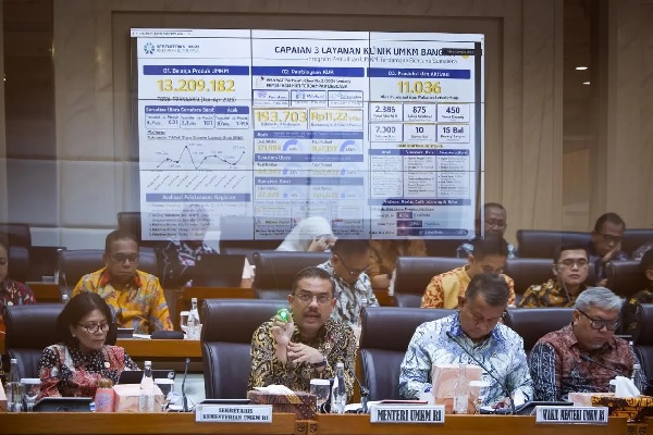 Raker DPR, Menteri Maman Ungkap Evaluasi Anggaran dan Kinerja Kementerian UMKM