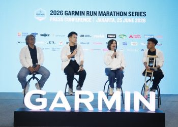 Bank Saqu Jadi Official Banking Partner 2026 Garmin Run Marathon Series Indonesia