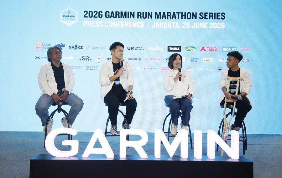 Bank Saqu Jadi Official Banking Partner 2026 Garmin Run Marathon Series Indonesia